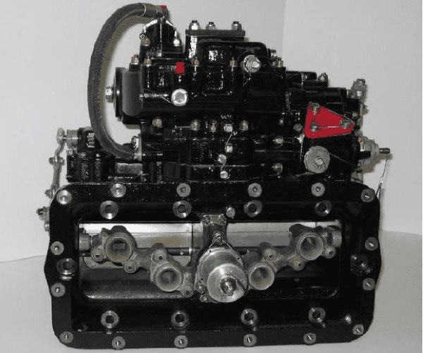 Overhauled radial engine carburetor and accessory components for aircraft